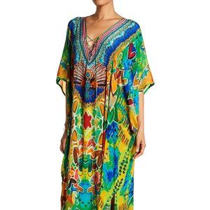 Women's Caftan-Green Kaftan-Long kaftan for women
